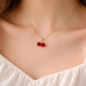 Cherry Kiss Necklace